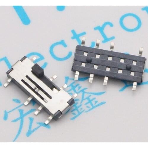 60pcs Toggle Switches Eight-foot pit MSS23C02 third gear with the third gear patch eight feet 3 files toggle switch 2P3T