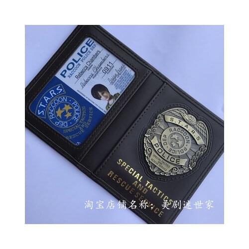 Document holder, metal badge, drivers license can be installed，Credentials folder
