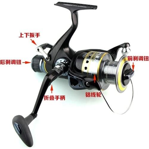 8BB J3-40FR Carp Reel Premium Carp Reel With Double Drag Baitrunner System Rear Drag Spinning Reel Fishing Reels