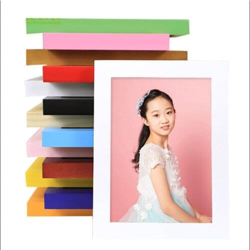 Classic Wooden Wall Picture Frame Plexiglass Include Poster Frames For Wall Hanging Family Gift Photo Frame Certificate and Lice