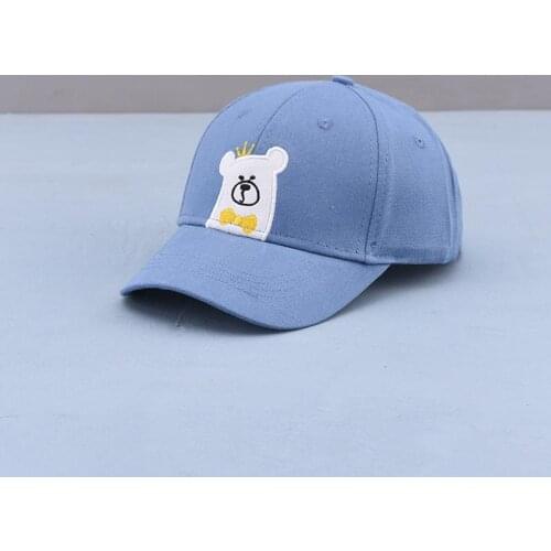 LDSLYJR new style Cartoon bear embroidery cotton Casquette Baseball Cap Adjustable Snapback Hats for child boy and girl 81