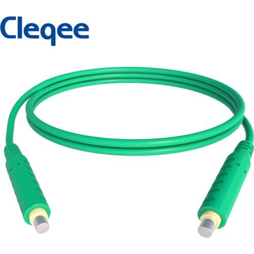Cleqee HVAC Wire Magnetic Test Leads 30V 5A Low Voltage Magnetic Jumper 20AWG Silicone Cable 1M - Green T10005.4