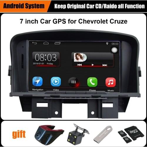 Upgraded Original Car multimedia Player Car GPS Navigation Suit to Chevrolet Cruze WiFi Bluetooth Smartphone Mirror-link