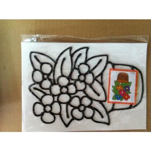 Window art, tempera painting toy,11*19cm, DIY color drawing, wholesale