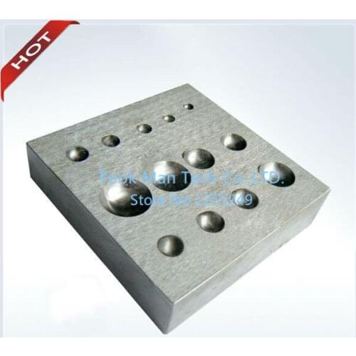 Flat Dapping Block For Jewelry, Jewelry tool ,Jewelry Making Supplies ,Size:80X80X10mm