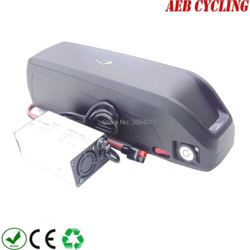 On sales free shipping to EU US high capacity 36V 20Ah Ebike Li-ion Hailong shark down tube battery for sondor ebike city bike