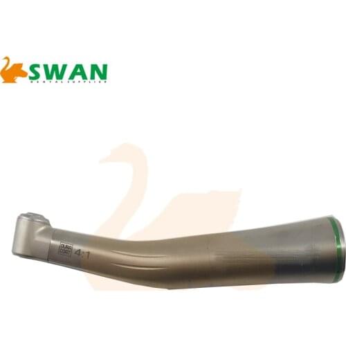 4:1 Reduction Slow Speed Dental Contra Angle Handpiece LED Fiber Optic / Dental Electric Micromotor Handpiece for Endodontics