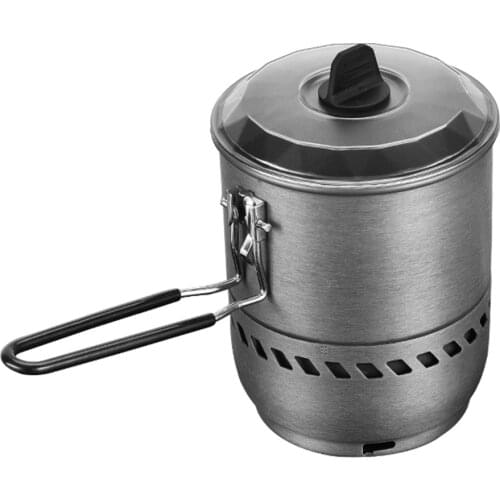 2100W Gas Stove Burner Tourist Portable Cooking System With Heat Exchanger Pot Bowl Outdoor Camping Hiking Gas Cooker Gas Burner