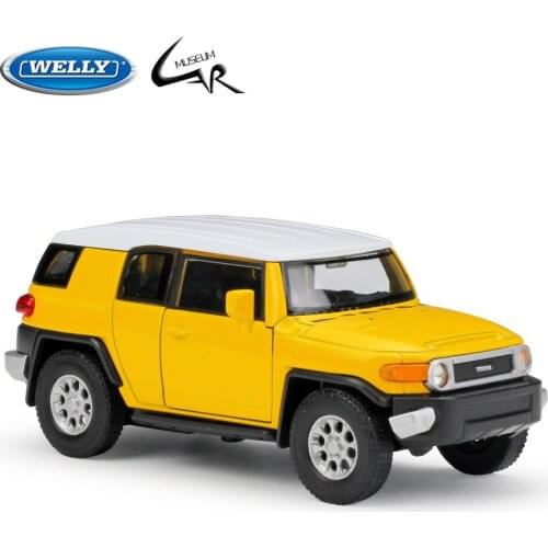 Welly 1:36 Toyota FJ Metal Diecast Alloy Rally Scale Car Model Kit Display Toy CarCollections Gift Toy