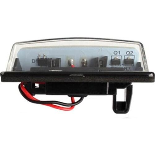 1pair LED License Number Plate Lamp Fit for TEANA J31 J32 Maxima 03-08 1XCF