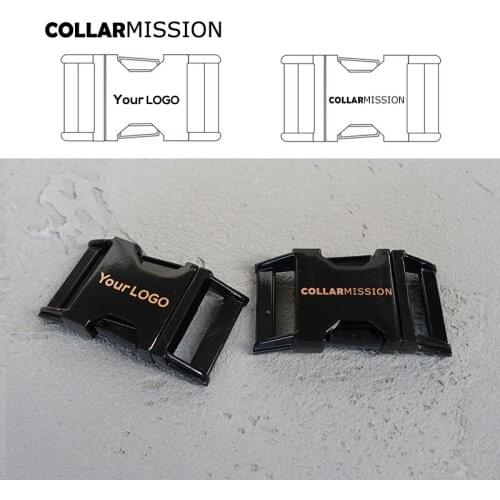 10pcs/lot Engraved buckle, We provide laser engraving service customize LOGO 25mm black CK25H