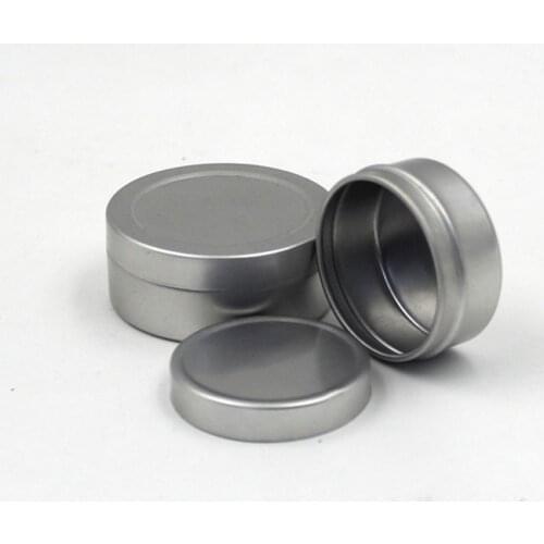 1000pcs/lot Free Shipping 20g empty aluminium cream jars,cosmetic case jar,20ml aluminum tins, metal lip balm container