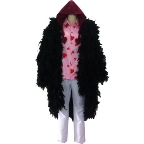 2016 One Piece Donquixote Rosinante Corazon Cosplay Costume