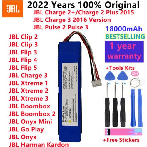 100% Original New for JBL Xtreme 1 xtreme1 extreme GSP0931134 battery tracking number with tools to Brazil Russia fast