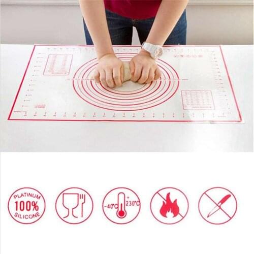 26x29cm 40x30cm Non-Stick Silicone Dough Pad Baking Dough Pad Sheet Rolling Pastry Liner Mat Baking Mats Bakeware Kitchen Tools