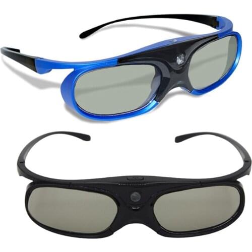 3D Glasses,Active Shutter Rechargeable 3D Glasses Suitable for Nuts NEC(Blue)