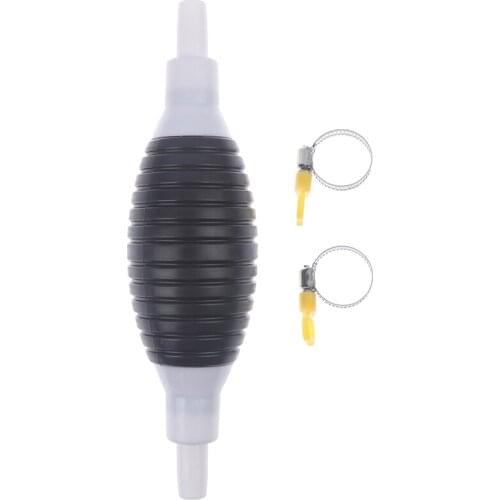 Car Fuel Tank Sucker Oil Transfer Car Fuel Pump Petrol Diesel Liquid Manual Pump Syphon Fuel Saver Car Fuel Gas Pump