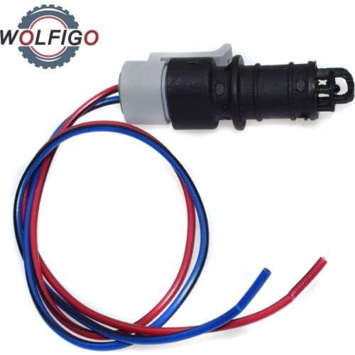 WOLFIGO Air Intake Charge Temperature Sensor With Electrical Pigtail Connector 12160244 Fits for Buick Chevrolet GMC OLDSMOBILE