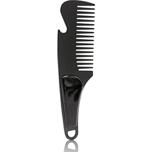 Stainless Steel Beard Outdoor Portable Beard Care Set Comb