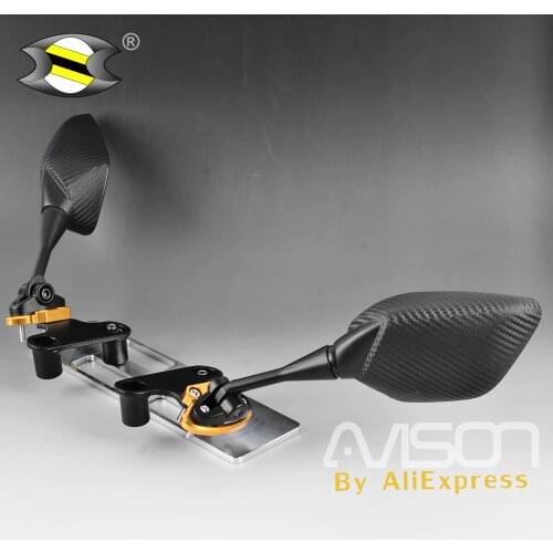 For XMAX X-MAX 250 300 Mirror Bracket Motorcycle Modified Front Rear Side View Mirrors Adapter Fixed CNC