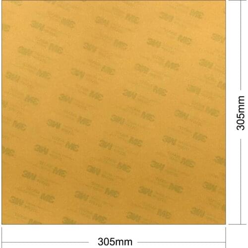 FLEXBED 1pcs 305x305mm (12"x12") PEI Sheet 0.2mm thick Platform Build Surface 3D Printer Heatbed for CR-10,CR-10,S3 ,Lulzbot Taz