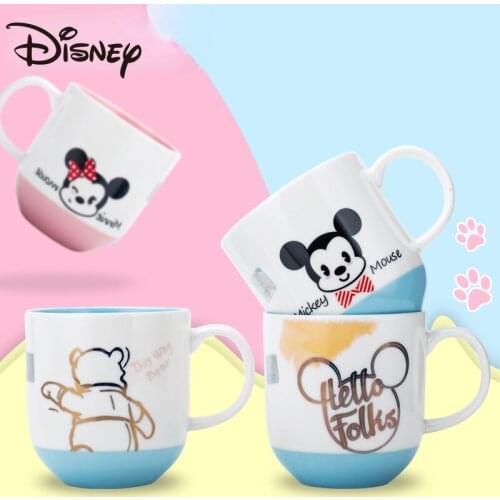 Disney Ceramic cup glazed Jane Eyre Student Mark Creative Coffee cup aficionado Cartoon water cup Milk cup gift cup
