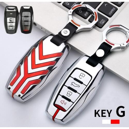 Metal Car Key Shell Cover Case Keychain Key Holder For Great Wall HAVAL Hover GMW H1 H2 H5 H6 H7 H8 H4 H9 F5 F7 H2S C50 Coupe