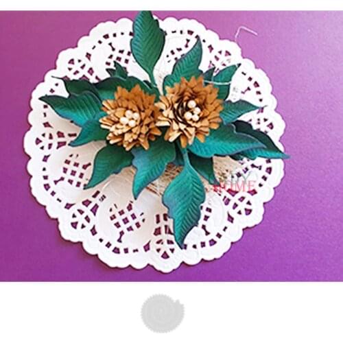 Cute Spiral Flower Metal Cutting Dies Stitched DIY Scrapbooking Stencil Craft Embossing Die Cut Making Stencil Template New 2021