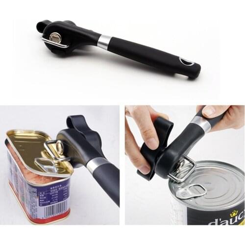 Multi-function Stainless Steel Can opener Canning Knife Bottle Opener Professional Manual Gadgets Side Cut Kitchen Tools