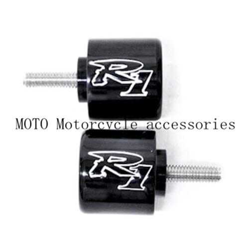 Motorcycle Hand Bar Ends For Yamaha YZF-R1 YZF R1 1998-2012 YZF-R6 YZFR6 R6 2006-2012 FJR-1300 2003-2010 Motorbike Bar Ends