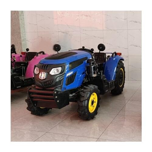 New Farm Tractor Hydraulic Farm Tractor 4WD 50HP Agriculture Machinery Greenhouse Garden Tractor SYNBON