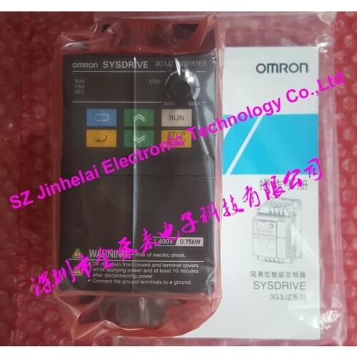 New and original OMRON INVERTERS 3G3JZ-A4007 3-phase AC380-480V 0.75KW