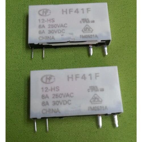 Wholesale 10pcs/lot relay HF41F-012-HS