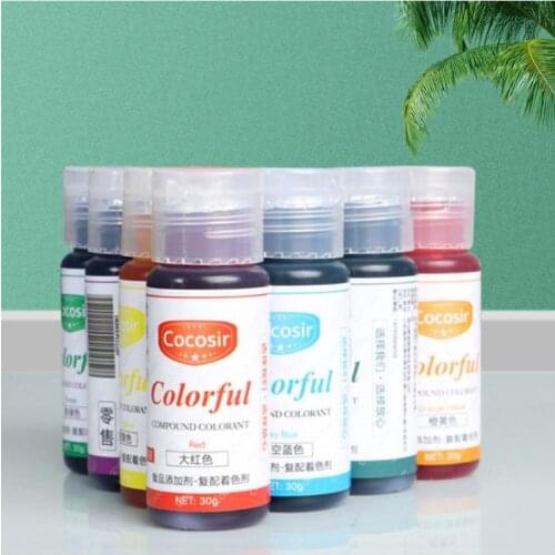 20 Colors Cake Food Coloring Set Food Grade Vibrant Food Color Liquid for Baking