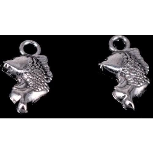 20Pcs Carp Fish Charms for Jewelry Making Charms Pendants Diy Jewelry Findings Accessories Handmade Jewelry 25X29mm