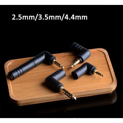 4 in 1 Gold-plated plug High fidelity transmission Plug adapter 3.5mm to 2.5/3.5/4.4mm male-female conversion balanced plug