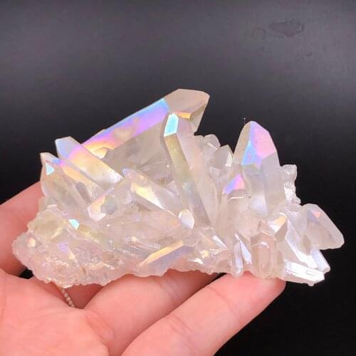Natural Crystal Quartz Cluster Stone Minerals Great for Meditation Positive Healing Home Decoration Chakra Reiki