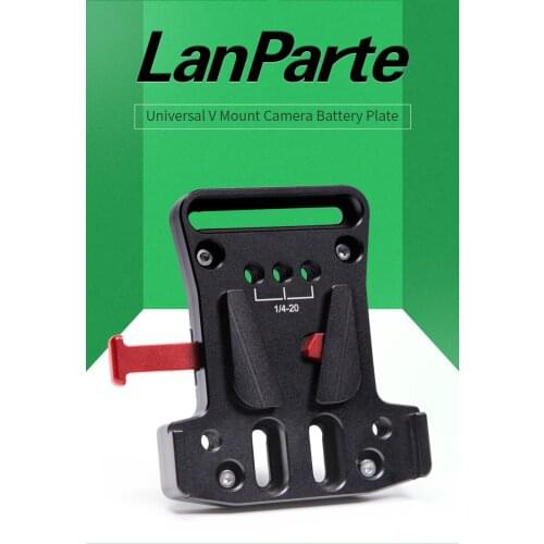 Lanparte Universal V Mount Battery Plate for DSLR Camera Accessories