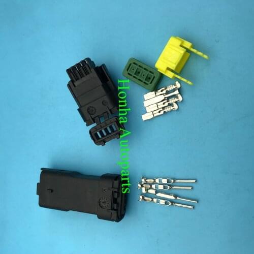 1/2/5/10/20 4pin Auto male female FCI electrical plug waterproof joint cable connector 211PL042S0049 211PC042S4021