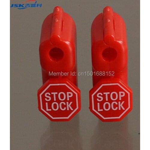 100pcs Security hook lock,stop lock ,The anti-theft fastener accessories,Supermarket Anti-theft Display Stop Lock Hook
