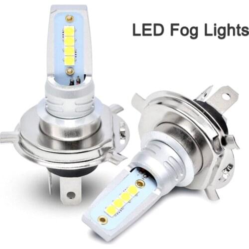 2pcs Car Headlights Replacement Set 110W 20800LM 6000K Accessories Bulbs DC 9-32V Fog H4