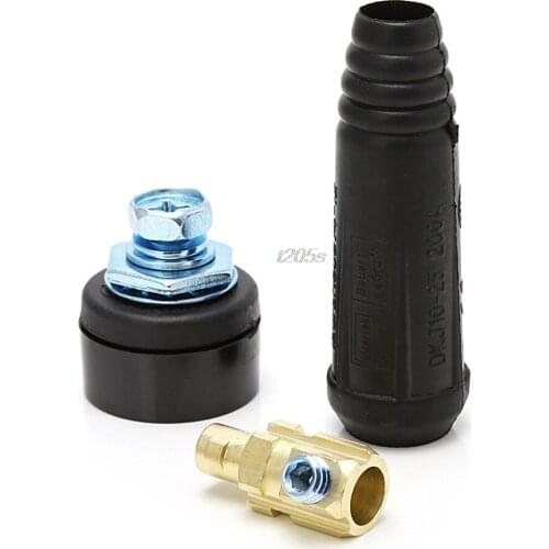 200A 10-25mm Rapid Fitting Female Male Connector European Electric Welding Machine Tools T12 Drop ship