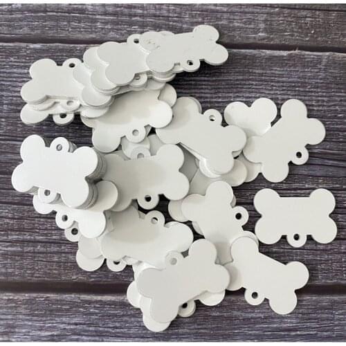 Personalized Dog Bone Keyring Tags Pendant Id Cat Name Collar Plates For Dogs Pets Aluminum Free Shipping