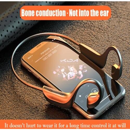 Headphones Wireless Bluetooth Headset Bone Conduction type Hanging Ears Painless Super-long Standby Waterproof Wireless Headsets