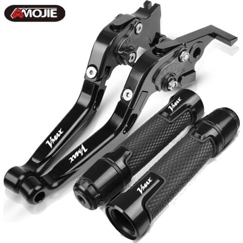 For Yamaha VMAX V-MAX 1990-2007 1998 1999 2000 2001 2002 2003 2004 2005 2006 Motorcycle Brake Clutch Levers Handlebar Grips ends
