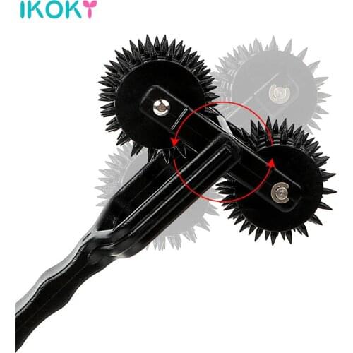 IKOKY Sex Roller Pin Wheel Erotic Gear Adult Games Body Stimulator Sex Toys for Couples
