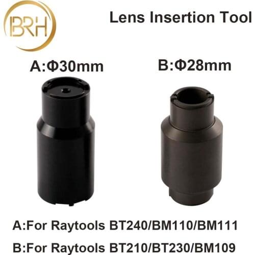 BRH Raytools Lens Insertion Tool for Focusing Collimating Lens on 1064nm Raytools Fiber Laser Cutting Machine