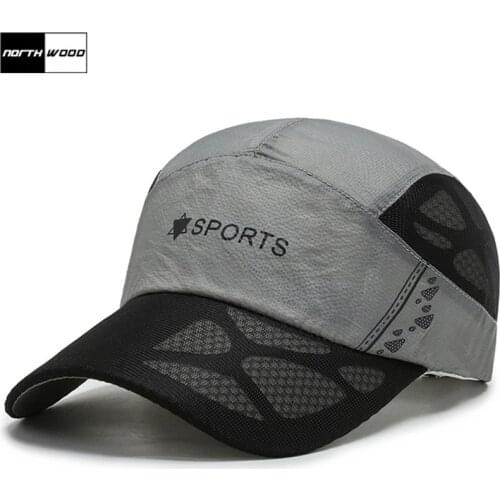 NORTHWOOD Summer Mesh Sports Baseball Caps Men Women Fashion Breathable Snapback Hat Bone Casquette Dad Cap Fast Dry Sun Hats