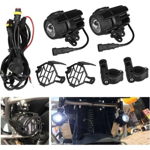 Motorcycle LED Auxiliary Fog Light Driving Lamp For BMW R1200GS ADV F800GS F700GS F650GS K1600