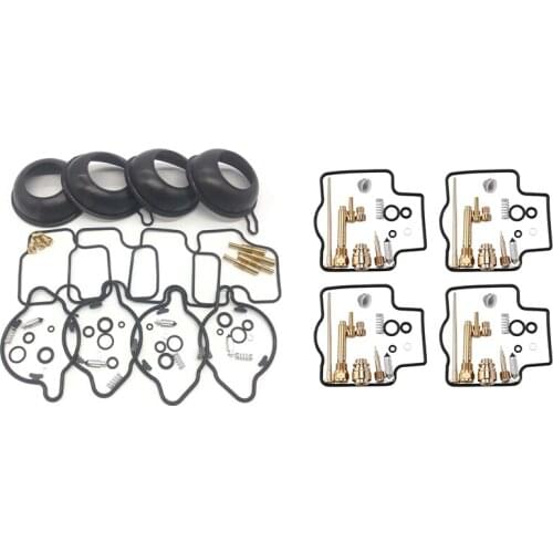 8 Pcs Carburetor Repair Kit Plunger Diaphragm Part Carburetor Carb Repair Kit Gasket, 4 Pcs A & 4 Pcs B